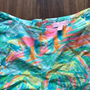 Lilly Pulitzer Tropical Print Skirt